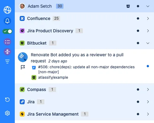 Atlassify - Notifications